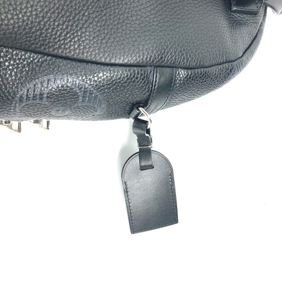 Louis Vuitton Taurillon Shadow Black Armand Backpack Black